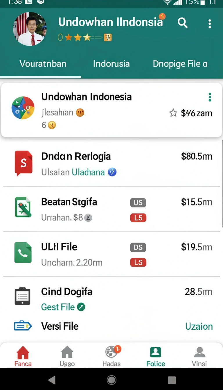 Tampilan utama aplikasi Aplikasi filter303 Resmi dan Terpercaya di Android yang intuitif dan efisien.