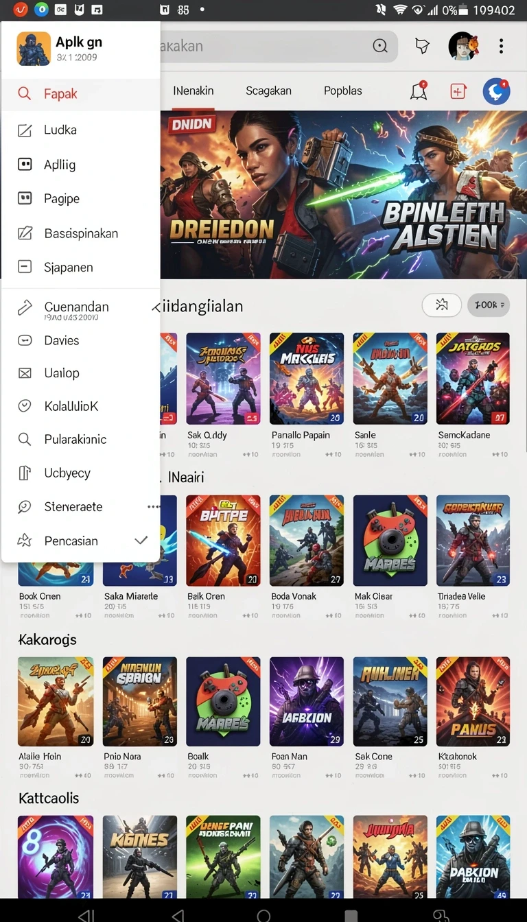 Tampilan utama aplikasi Aplikasi penidabet Resmi dan Terpercaya di Android yang intuitif dan efisien.