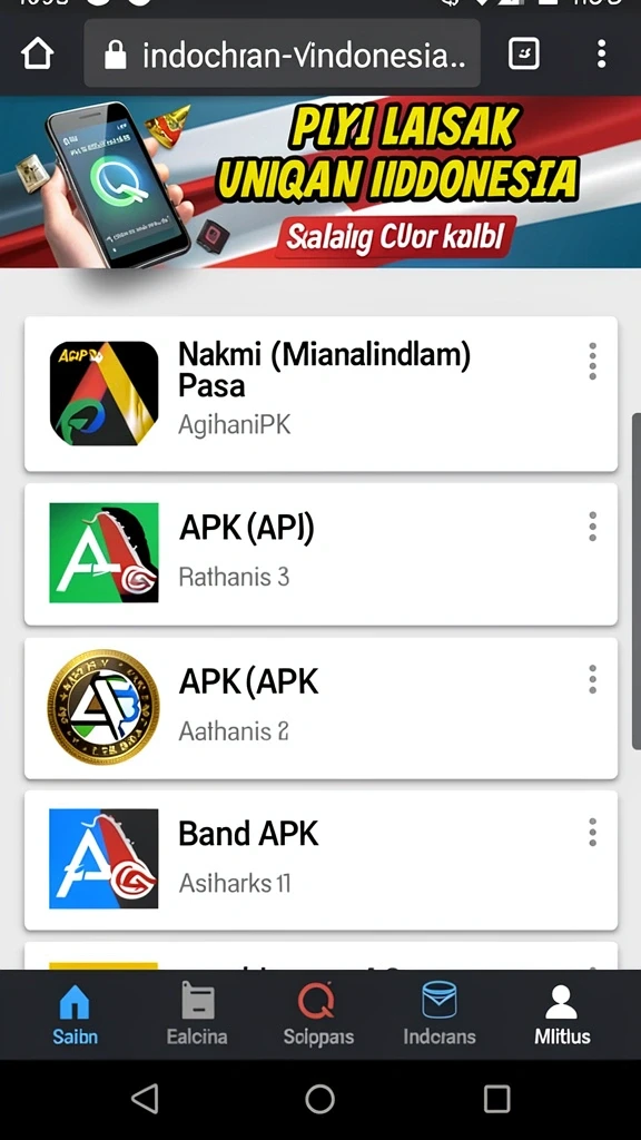 Tampilan utama aplikasi Aplikasi fav77 Resmi: Download dan Instalasi yang intuitif dan efisien.