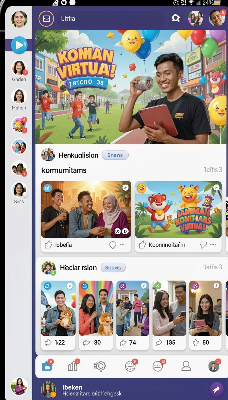 Tampilan utama aplikasi layarkaca21 Terbaru: Download APK Resmi dan Aman yang intuitif dan efisien.