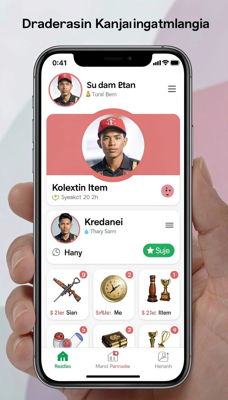 Tampilan utama aplikasi Aplikasi ratu123 Resmi dan Terpercaya di Android yang intuitif dan efisien.