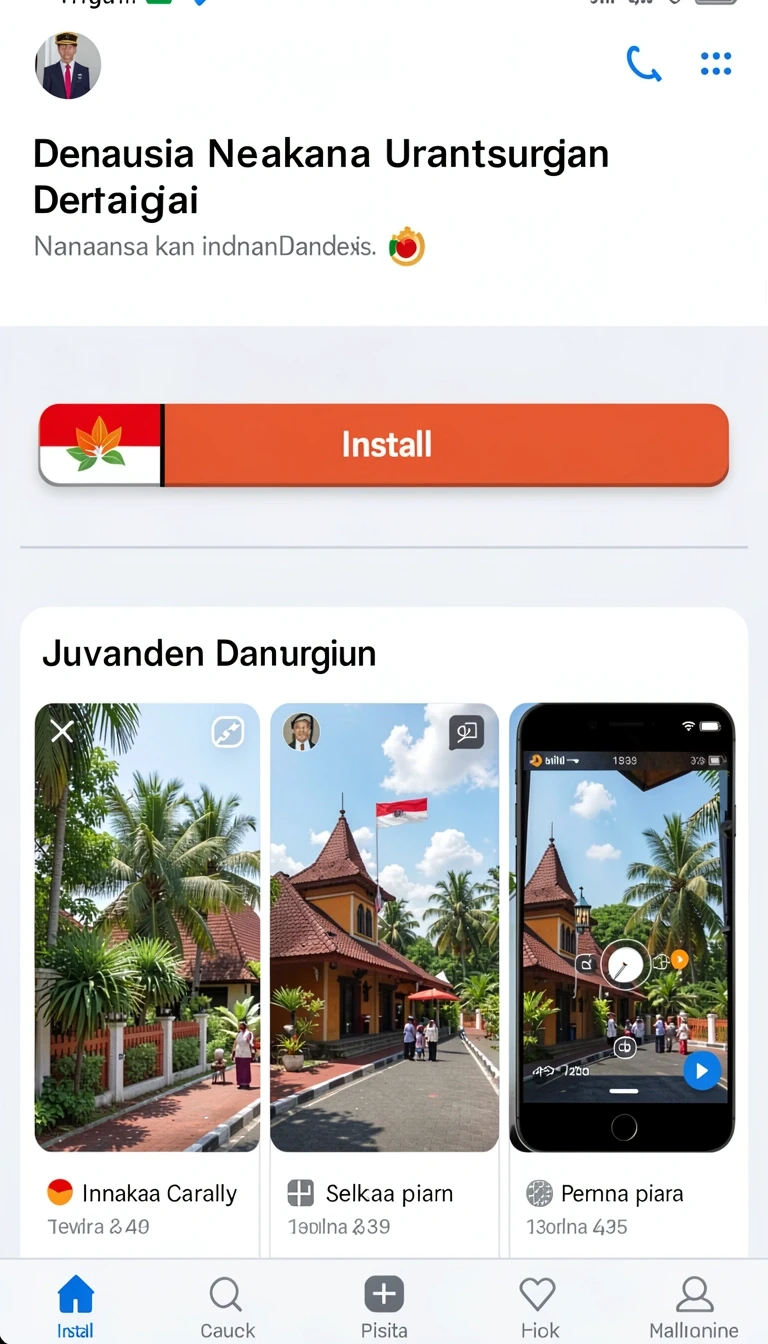 Tampilan utama aplikasi sxxplay Terbaru: Download APK Resmi dan Aman yang intuitif dan efisien.