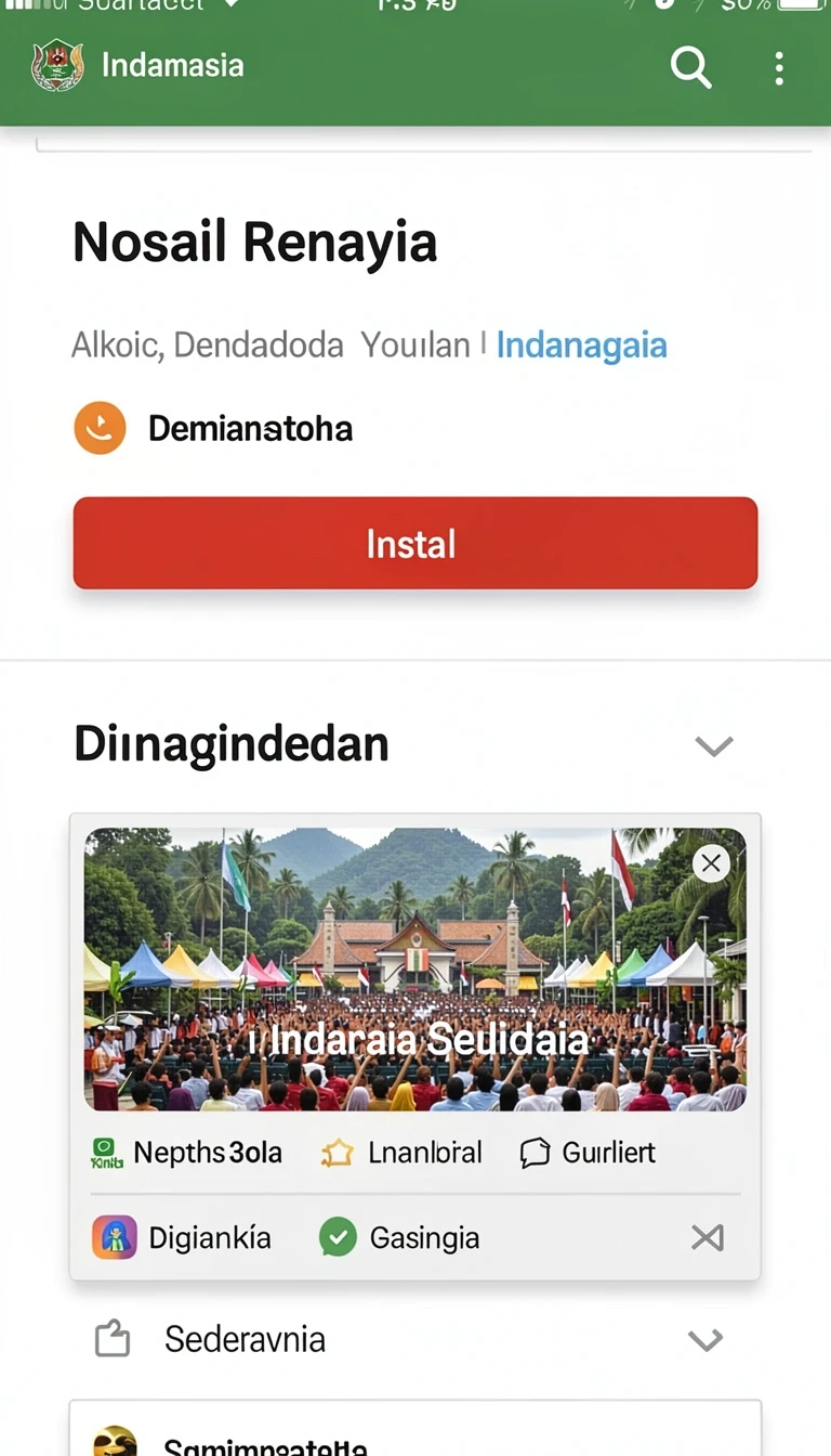 Tampilan utama aplikasi Aplikasi jnt777 Resmi: Download dan Instalasi yang intuitif dan efisien.