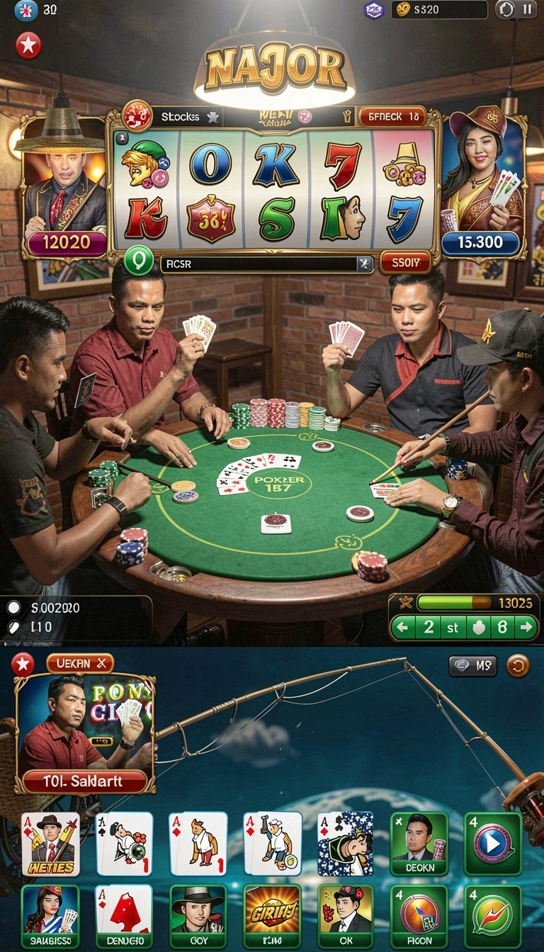 Tampilan utama aplikasi Aplikasi 9zkgames Resmi: Download dan Instalasi yang intuitif dan efisien.