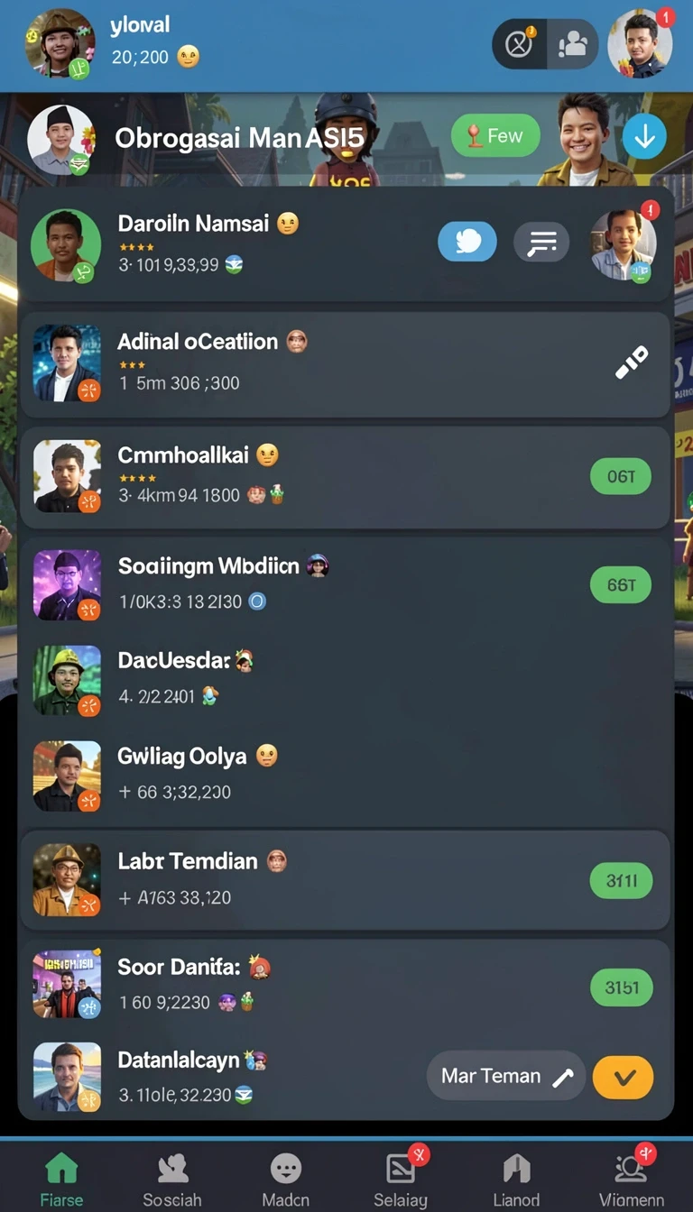 Tampilan utama aplikasi Aplikasi rk77 Resmi dan Terpercaya di Android yang intuitif dan efisien.
